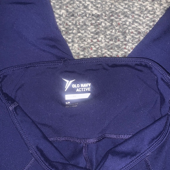 ๐ Navy blue workout leggings 2/20 - Picture 2 of 2